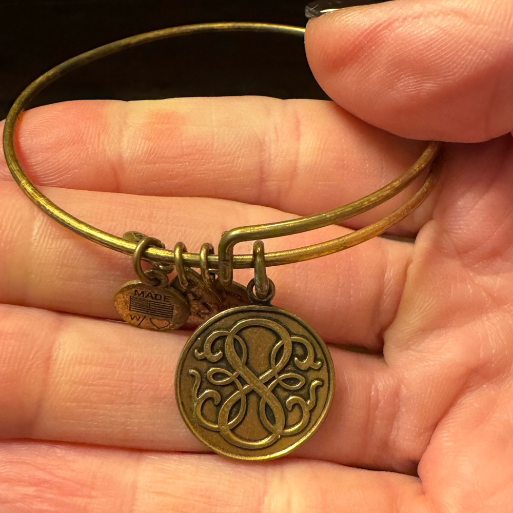 Alex and Ani bangle - infinity symbol